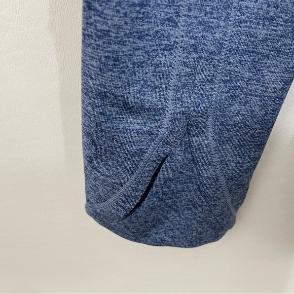 Athleta XS Uptempo Hoodie Sweatshirt Style 382882 Blue Thumbholes - Picture 5 of 9